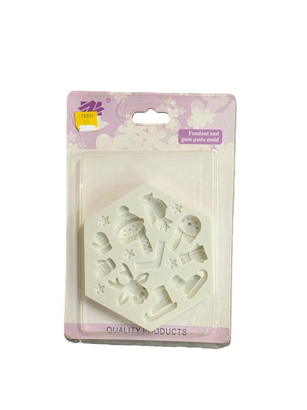 Molde Azucar IMPL navidad varios * 10