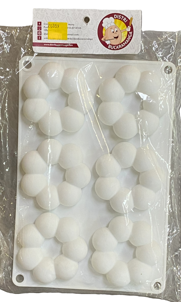 Molde Silicona Flor Pequeña