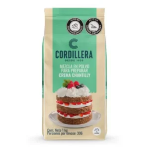 Crema chantilly cordillera *1000gr